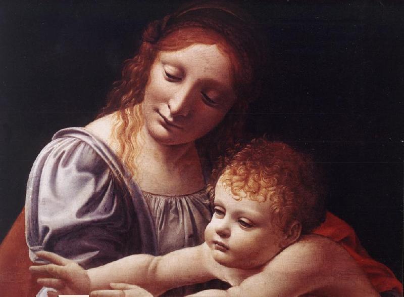 BOLTRAFFIO, Giovanni Antonio The Virgin and Child (detail) dfg Sweden oil painting art